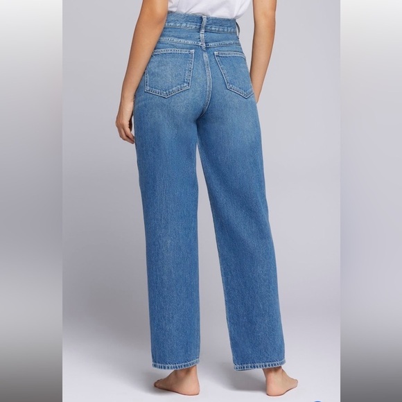 Current/Elliott The Caliper Crop Wide Leg Jean Sz 26 - Picture 8 of 15